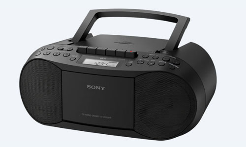 Máy CD-Cassette Sony CFD-S70/BC SP5 phát CD nghe nhạc đa dạng