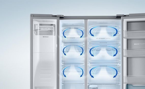 Tủ lạnh Panasonic NR-BV288XSVN làm lạnh thông minh