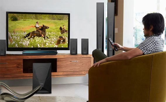 Dàn âm thanh Sony BDV-E4100 cho âm thanh mạnh mẽ