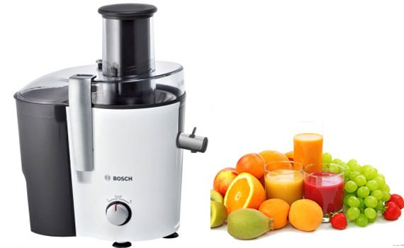 Máy ép trái cây Bosch MES25AOGB dung tích lớn 2 lít