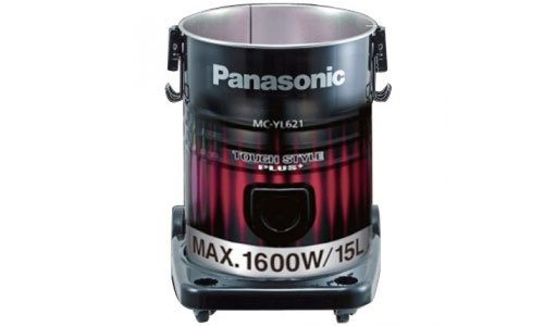 Máy hút bụi Panasonic MC-YL621RN46 sử dụng hộp chứa có dung tích 15 lít