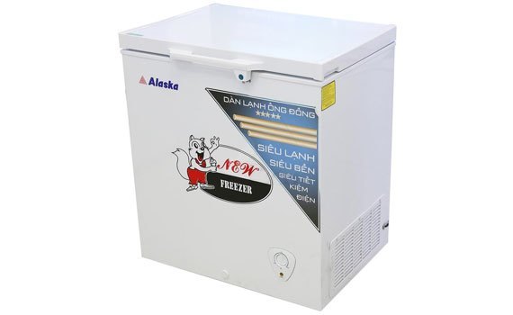 Tủ đông Alaska BD-200C 200 lít tiết kiệm điện năng