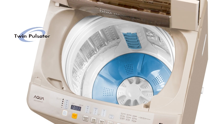 Mua máy giặt ở đâu tốt? Máy giặt Aqua 9 kg AQW-DQW90ZT