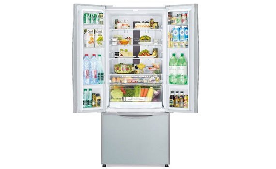Tủ lạnh loại nào tốt? Tủ lạnh Hitachi R-WB545PGV2 455 lít bạc