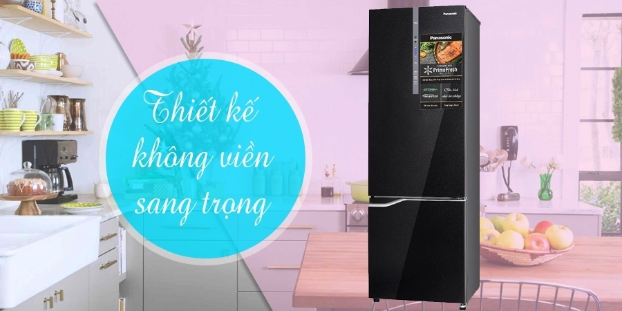 Mua tủ lạnh ở đâu tốt? Tủ lạnh Panasonic 322 lít NR-BV368GKVN