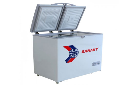 Tủ đông Sanaky VH-255W2 dễ vệ sinh, lau chùi