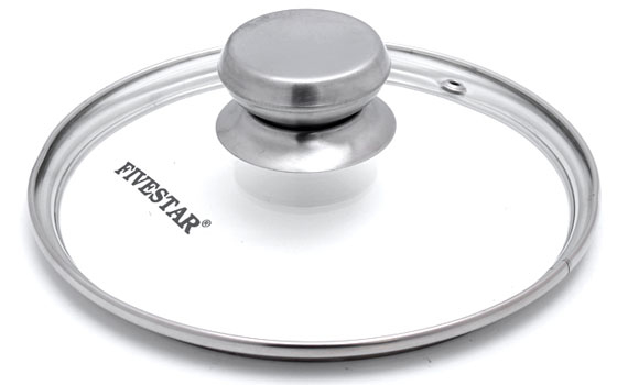 Nồi inox Fivestar N16-3DG có nắp nồi bằng kính chịu nhiệt