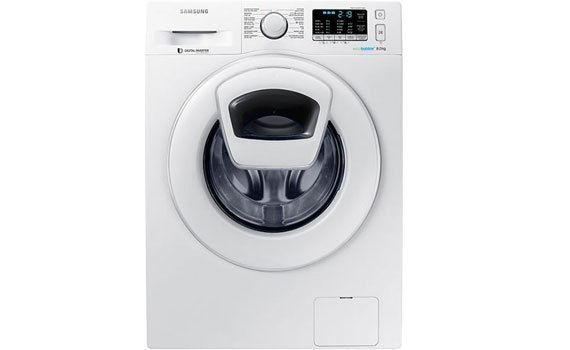 Máy giặt Samsung 8 kg WW80K5410WW bán trả góp 0% tại nguyenkim.com