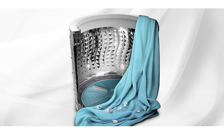 Máy giặt Samsung 8.5Kg WA85M5120SG lồng giặt kim cương độc đáo