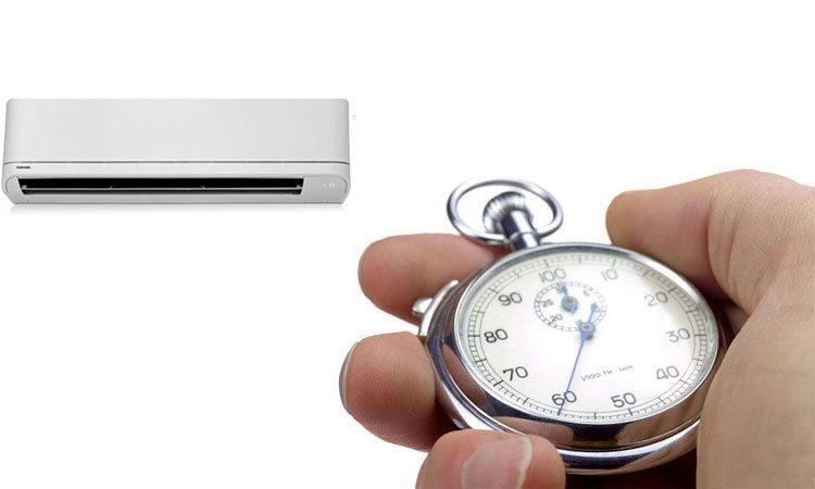 Máy lạnh Toshiba 2HP RAS-H18QKSG-V hẹn giờ bật/tắt thông minh