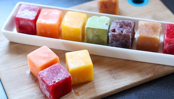 Tẩy tế bào chết bằng hỗn hợp nước trái cây đông lạnh trong tủ lạnh sao lại không nhỉ?