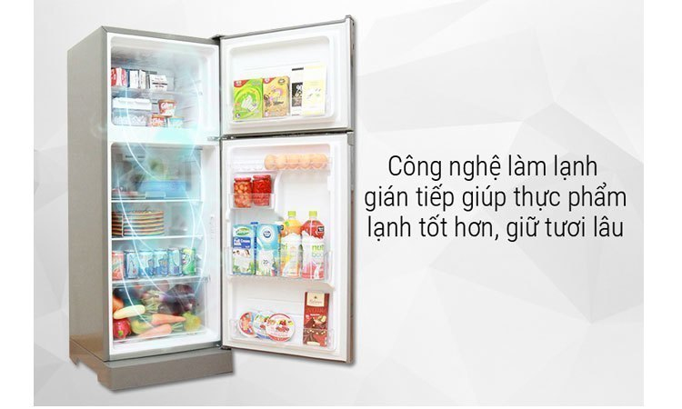 Tủ lạnh Toshiba GR-M28VBZ(S) làm lạnh nhanh khắp các ngăn tủ