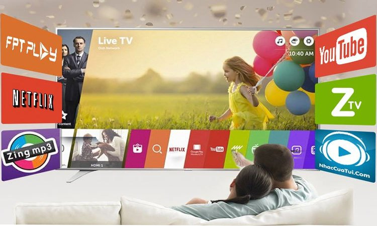 Smart tivi LG 43LJ614T.ATV 43 Inch trải nghiệm thú vị với giao diện hiện đại WebOS 3.5
