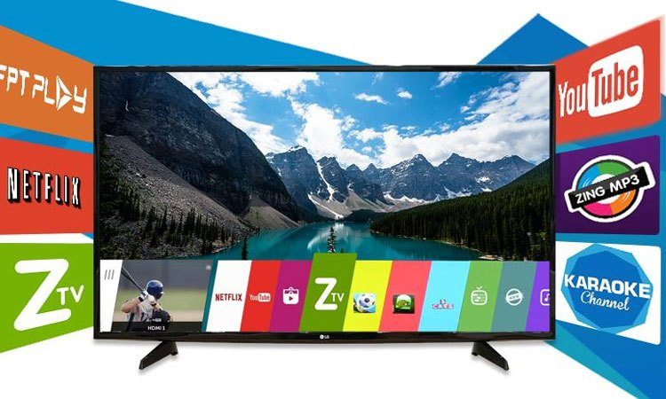 Smart tivi LG 43LJ614T.ATV 43 Inch thế giới giải trí bất tận