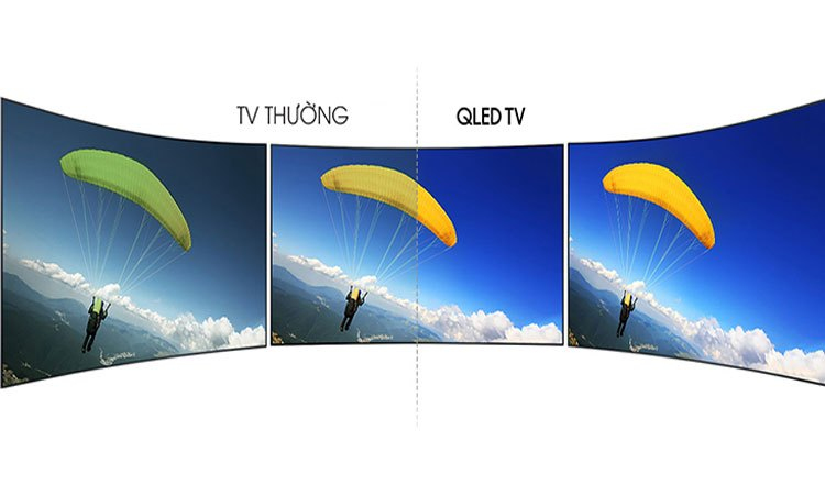 Tivi QLED Samsung UHD QA49Q7FAMKXXV chiêm ngưỡng hình ảnh tuyệt đẹp ở mọi góc nhìn