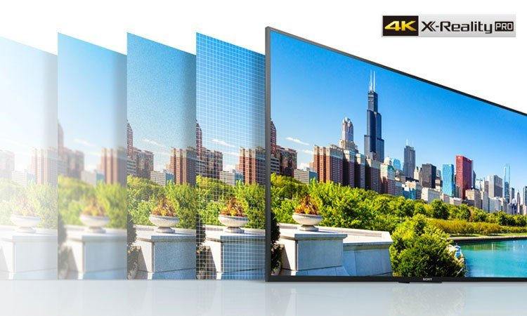 Smart tivi 43inch Sony KD-43X7500E hình ảnh sắc nét đến từng chi tiết