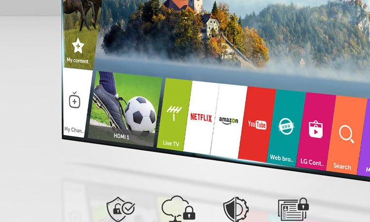 Tivi OLED 4K LG 65 inch 65C7T với trình quản lý bảo mật cao cấp