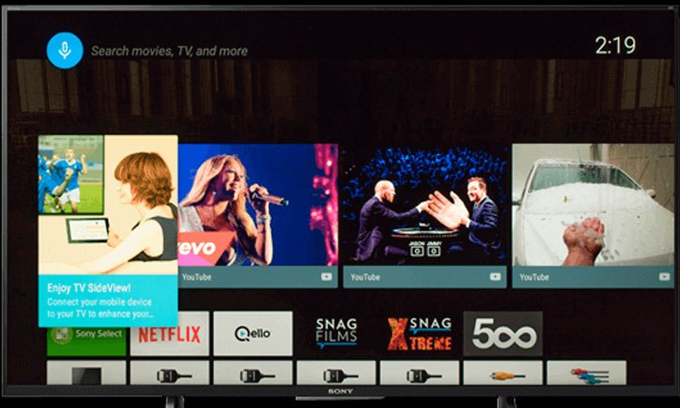 Tivi Sony 49 inch KD-49X9000E VN3 tìm kiếm bằng giọng nói thông minh
