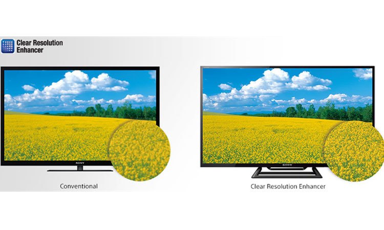 Tivi Sony KDL-40R350E VN3 sắc nét từng chi tiết