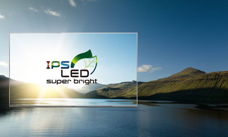 Hình sắc rõ nét ở mọi góc nhìn nhờ màn hình IPS LED siêu sáng