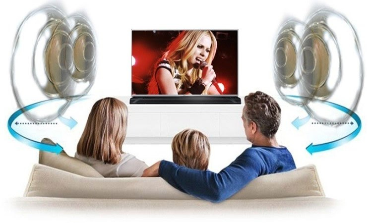 Smart tivi 4K 43inch Toshiba 43U6750VN âm thanh chất vòm sống động mạnh mẽ
