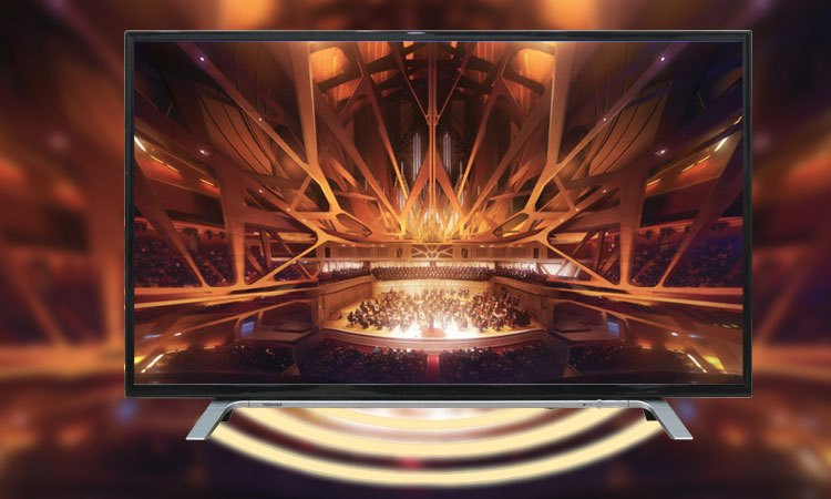 Tivi LED Toshiba 55L3750VN 55 inches âm thanh mạnh mẽ hấp dẫn