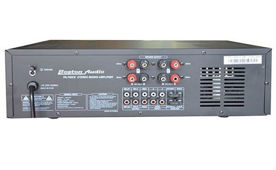 Amply Boston Audio PA-1100 N kết nối với các thiết bị khác dễ dàng