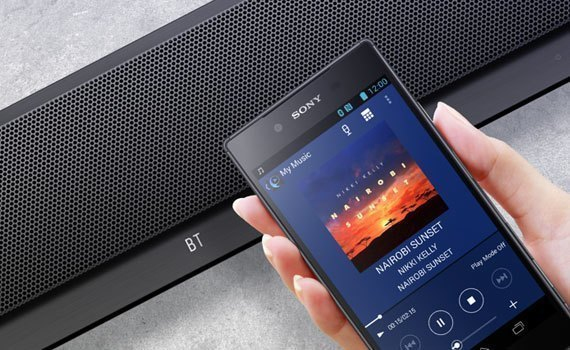 Dàn máy Sony HT-CT390 thiết kế sang trọng và thanh lịch