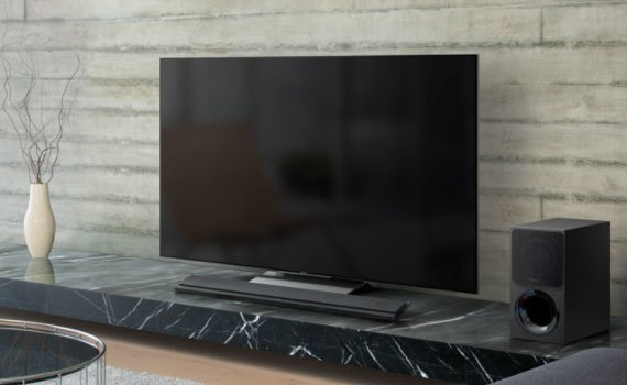 Dàn máy Sony HT-CT390 kiểu dáng sang trọng, trang nhã