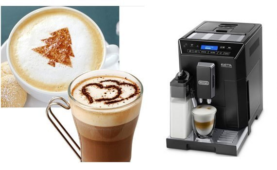 Máy làm cà phê Delonghi ECAM44.660.B tự động pha chế thông minh
