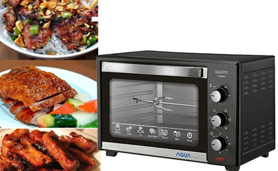 Lò nướng Aqua ATO-CRL8076 một công đôi chuyện