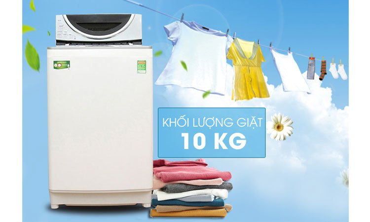 Máy giặt Toshiba AW-DE1100GV (WS) khối lượng giặt 10 kg