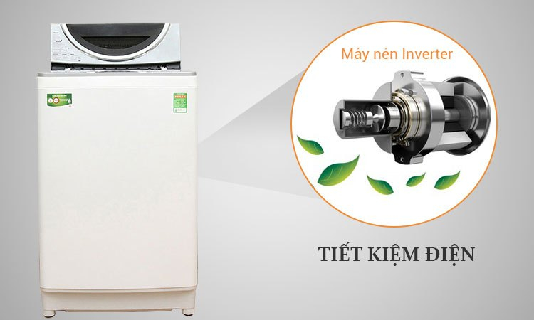 Máy giặt Toshiba AW-DE1100GV (WS) tiết kiệm điện tối ưu