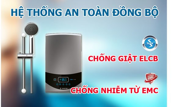 Máy nước nóng Ariston ST45PE-VN an toàn khi sử dụng