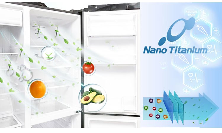 Tủ lạnh Hitachi R-M700AGPGV4X (DIA) không bám mùi thực phẩm sống