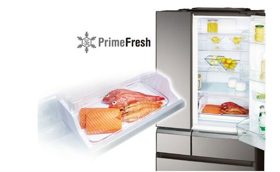 Tủ lạnh Panasonic NR-F510GT-X2 thịt cá tươi ngon