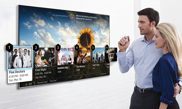 Tivi Sony KD43X8000E/SVN3 tìm kiếm bằng giọng nói thông minh