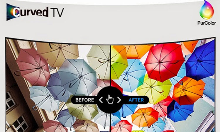 Công nghệ thể hiện hình ảnh đầy sống động và chân thực trên tivi LED Samsung 49 inch UA49M6300AKXXV