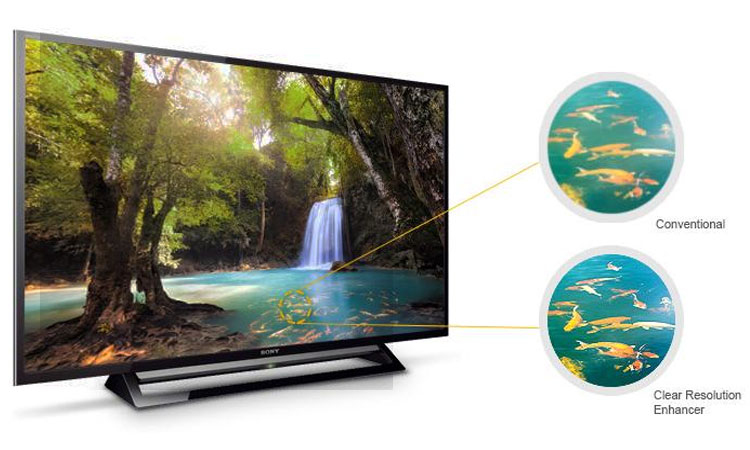 Tivi Sony 32 inch KDL-32R300E VN3 hình ảnh sắc nét đến từng chi tiết
