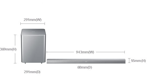 Hw F551 Samsung Soundshare Soundbar LOA THANH SAMSUNG HW-F551/XV