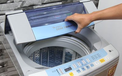 Máy giặt Aqua AQW-DQ90ZT 9 kg bạc giá tốt tại nguyenkim.com