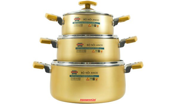 Bộ nồi Sunhouse SH8834 giá rẻ tại nguyenkim.com