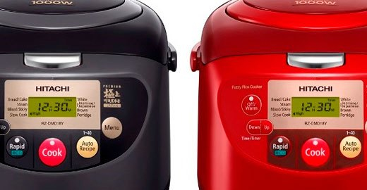 Nồi cơm điện Hitachi RZ-DMD18Y màn hình LCD