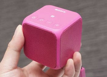 Loa Sony Mini SRS-X11 màu hồng nghe nhạc hay