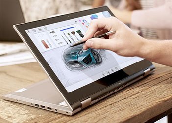 Máy tính xách tay Dell Inspiron 7348 trang bị màn hình cảm ứng