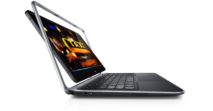  Dell trang bị cho máy tính xách tay Dell Ultrabook XPS 12 màn hình 12,5" nhưng nếu đo kích cỡ thực tế thì bạn sẽ thấy nó có kích cỡ giống một thiết bị có màn hình 13,3 inch hơn