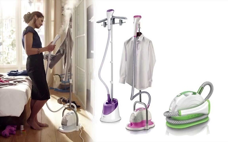 Chiếc bàn ủi hơi nước có giá khá cao nhưng rất tiện dụng
