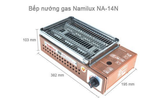 Bếp nướng Namilux NA-14N hiện đại sang trọng