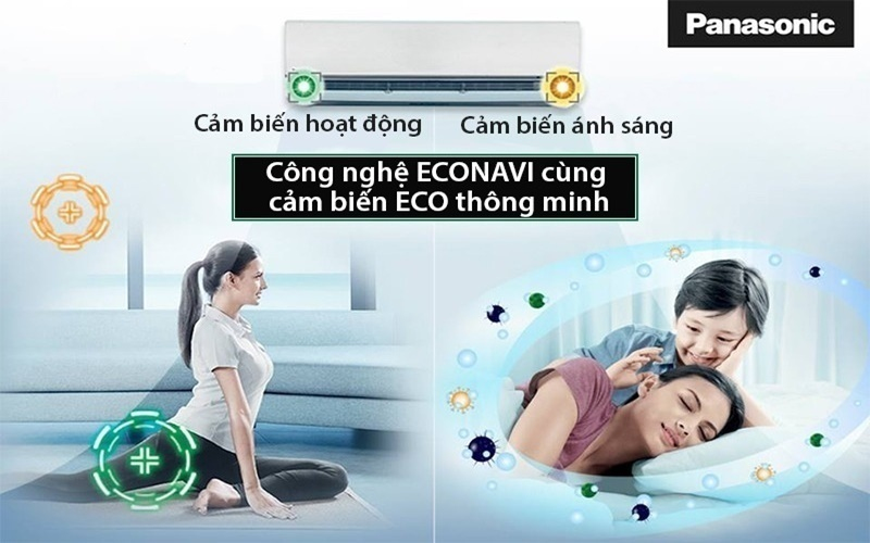 Cảm biến thông minh ECO cho không gian mát lạnh lại tiết kiện điện