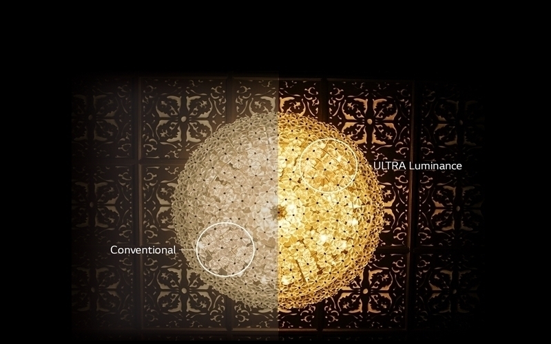 Công nghệ ULTRA Luminance mang đến hình ảnh chân thật cho chiếc tivi